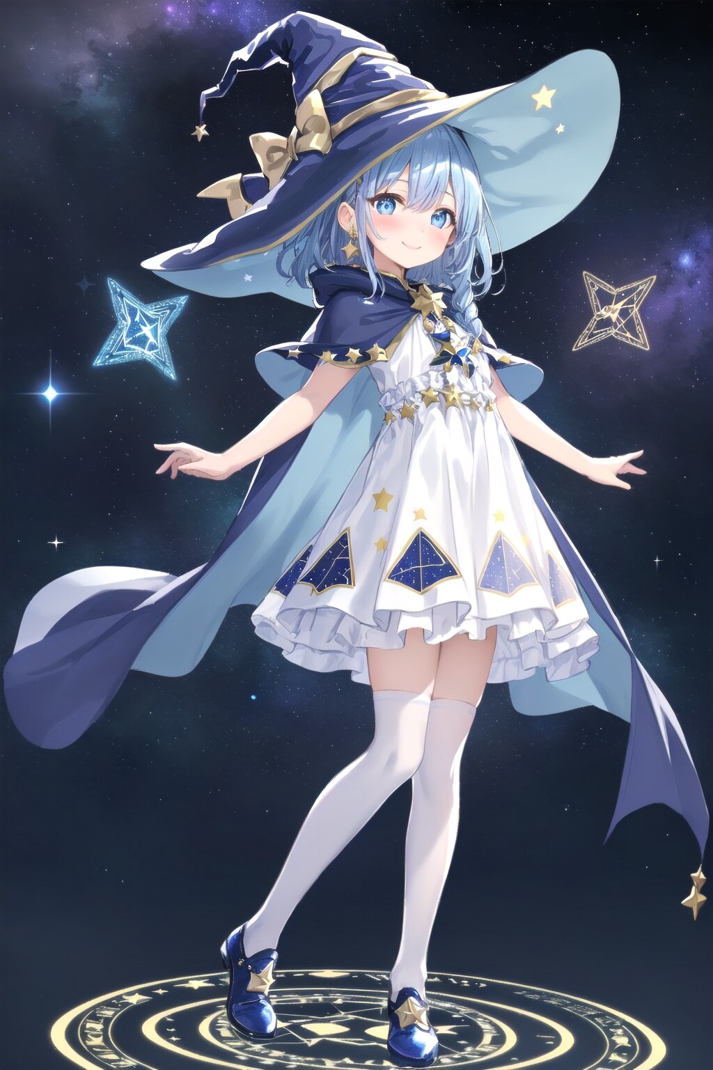 星空の魔法使いちゃん(ろりのすがた)