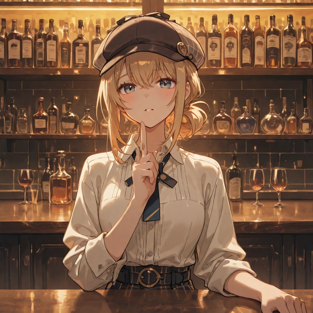 探偵はバーにいる？ | の人気AIイラスト・グラビア