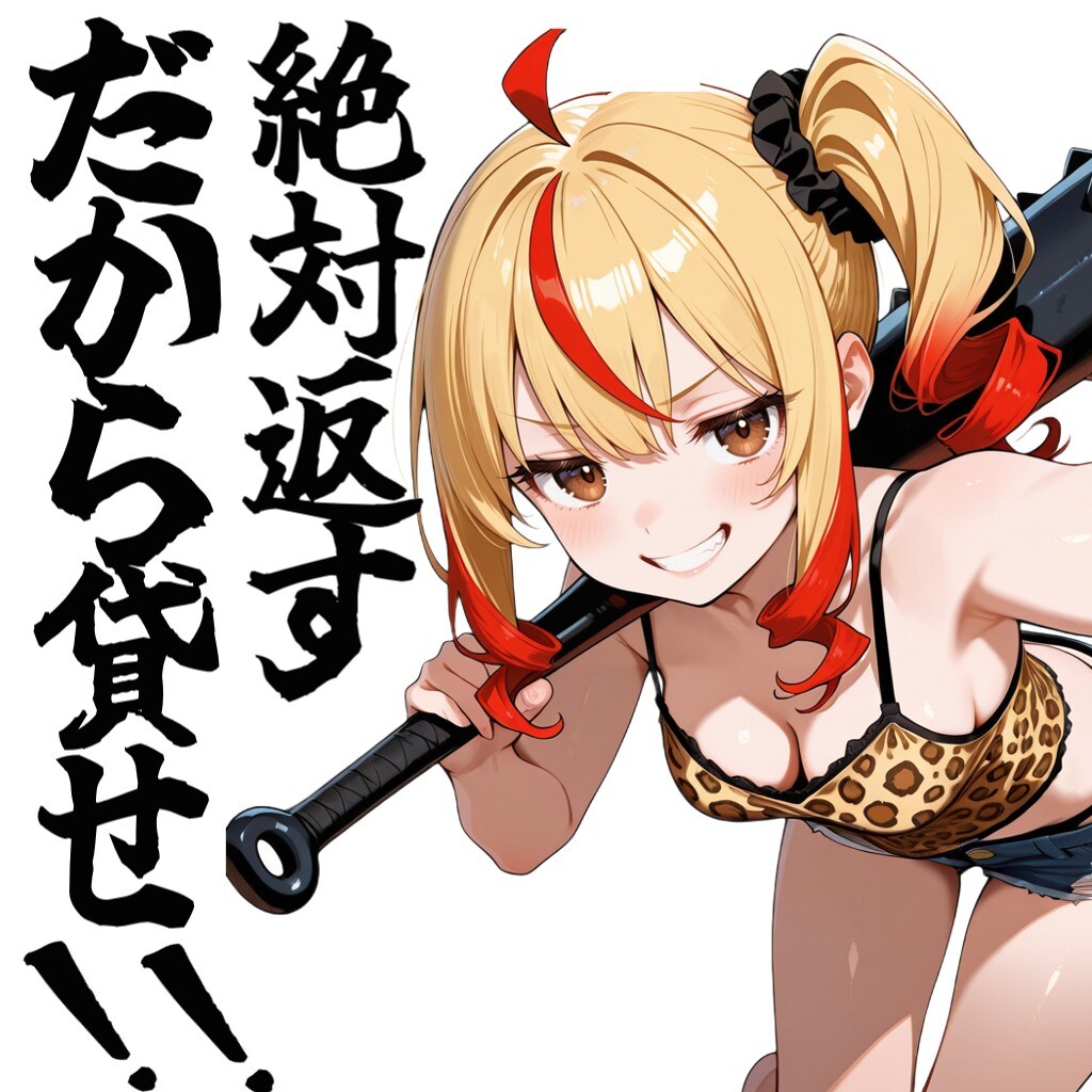 絶対に返すだから貸せ!!