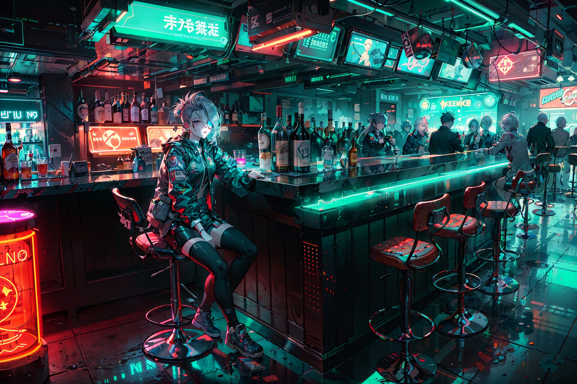 電脳夜酒場