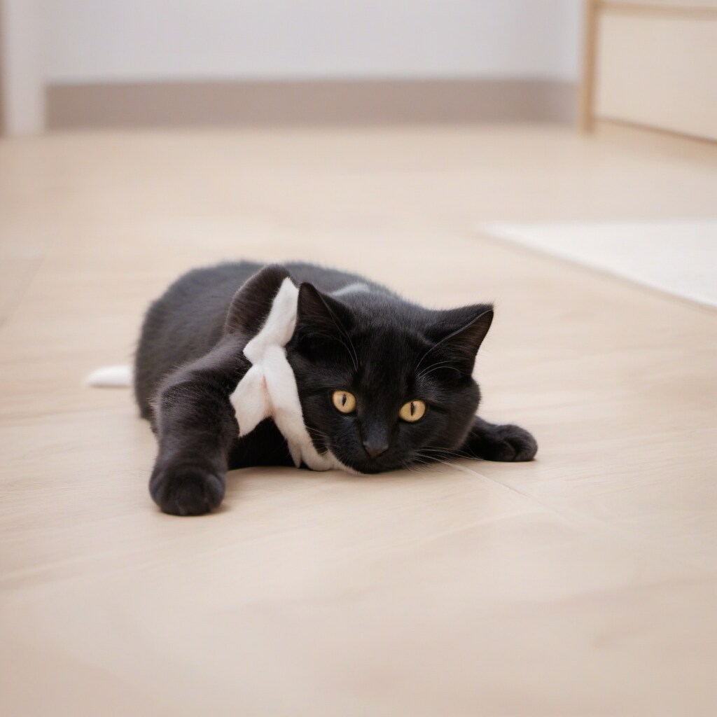 黒猫の一日　ストーリーフォト