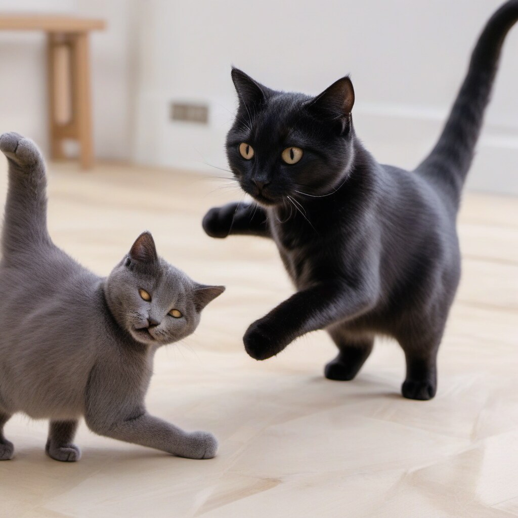 黒猫の一日　ストーリーフォト