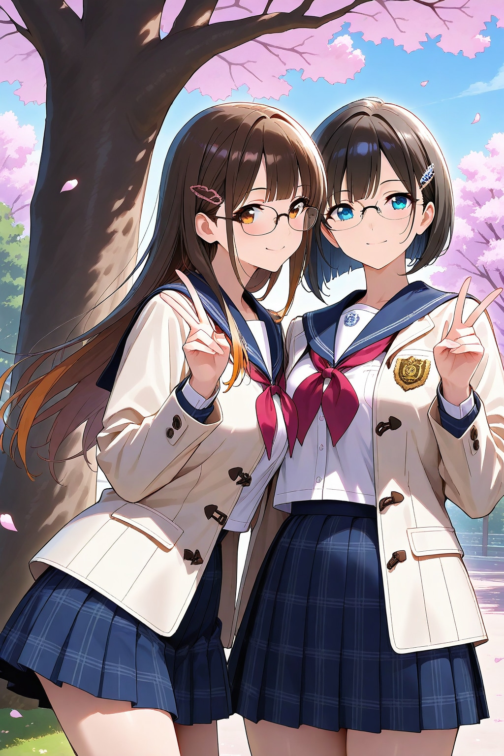 仲良しな二人💞