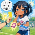 サッカーの授業中のこなつちゃん 3枚目