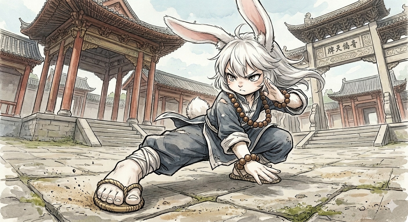 ケモミミカンフー105 | の人気AIイラスト・グラビア