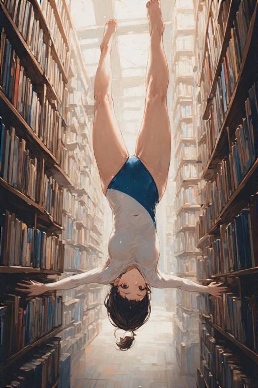 新体操　本棚種目