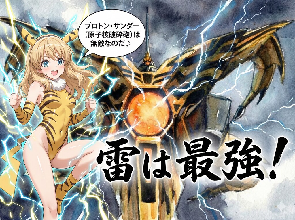 切り札は最後まで取っておかず💦使える時に速攻ぶっぱした方は良い！と教えてくれた偉大な最強ロボ！それが「雷のオムザック」
