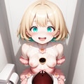【自作LoRA】Ill用便器化LoRA作ってました１ 2枚目