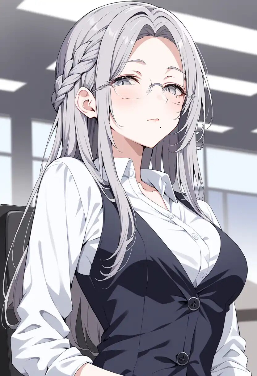 見下ろしおねえさん