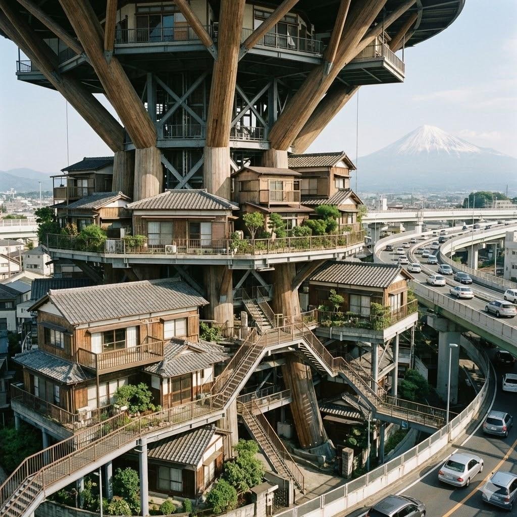 ユグドラシルの住宅街