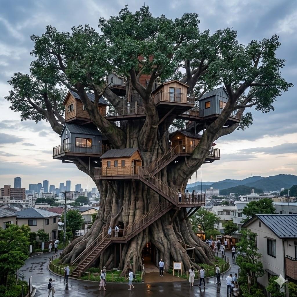 ユグドラシルの住宅街