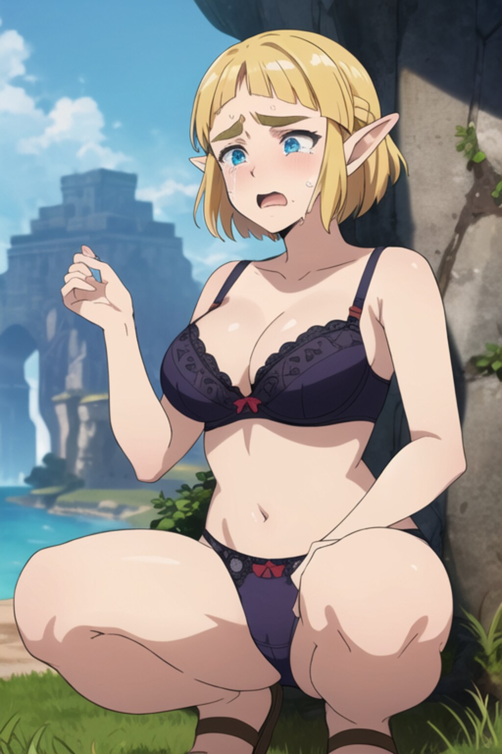 泣き顔ゼルダ姫