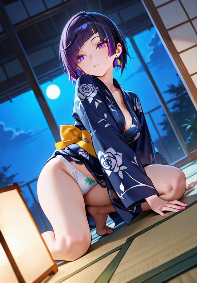 浴衣姿でのハプニング