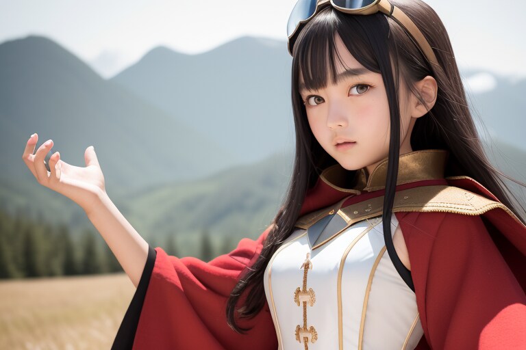 グランゼンの火を操る美少女