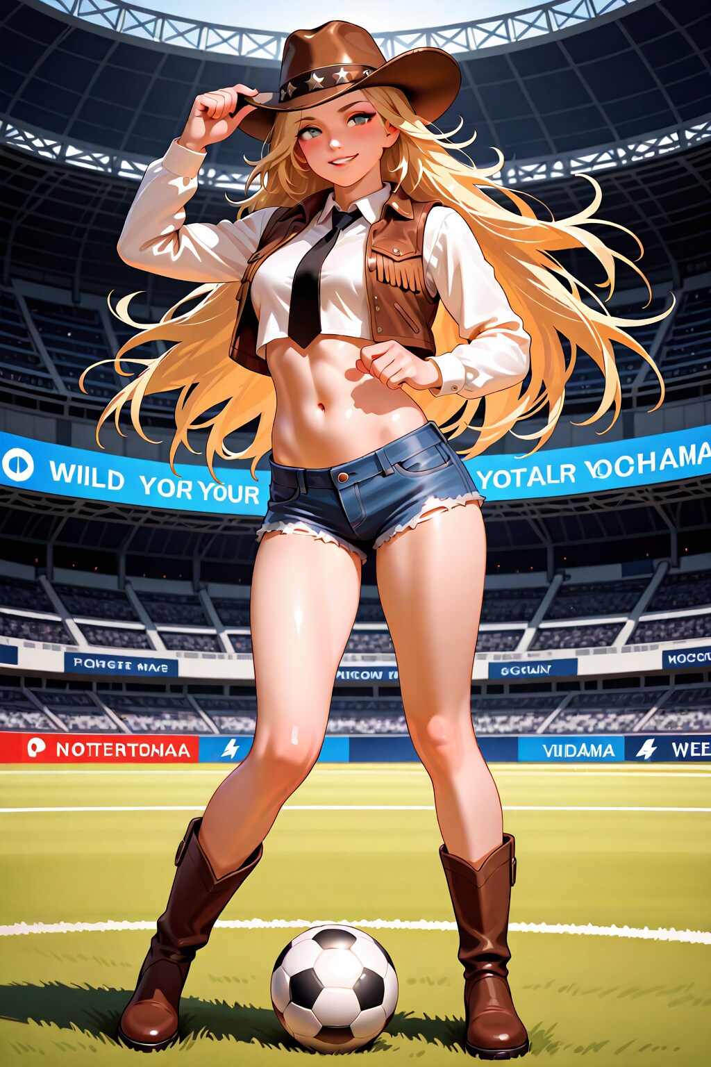 ネーブルカウガールレイチェル・ワイルドのサッカー