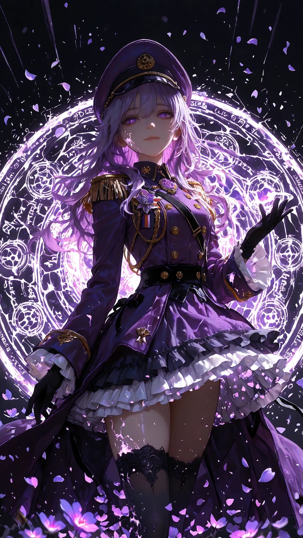 紫色の魔導士