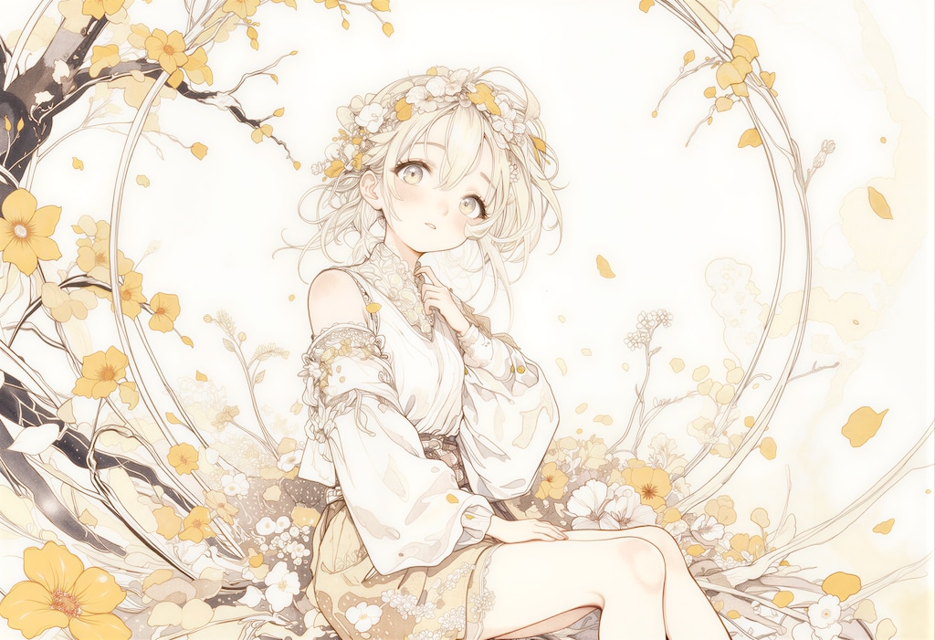 花冠の少女 4