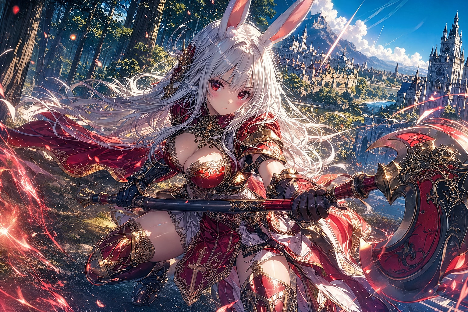 兎獣人戦士アイラさん