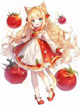 トマトちゃん | の人気AIイラスト・グラビア