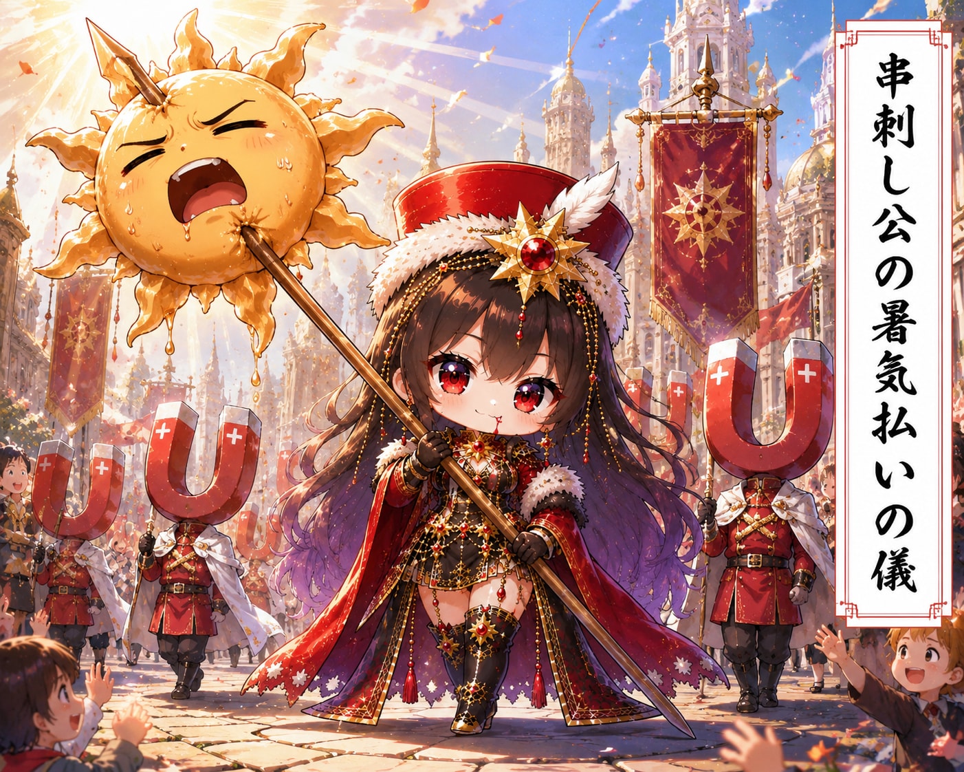 串刺し公ヴラド・ツェペシュによる暑気払いの儀 | の人気AIイラスト・グラビア