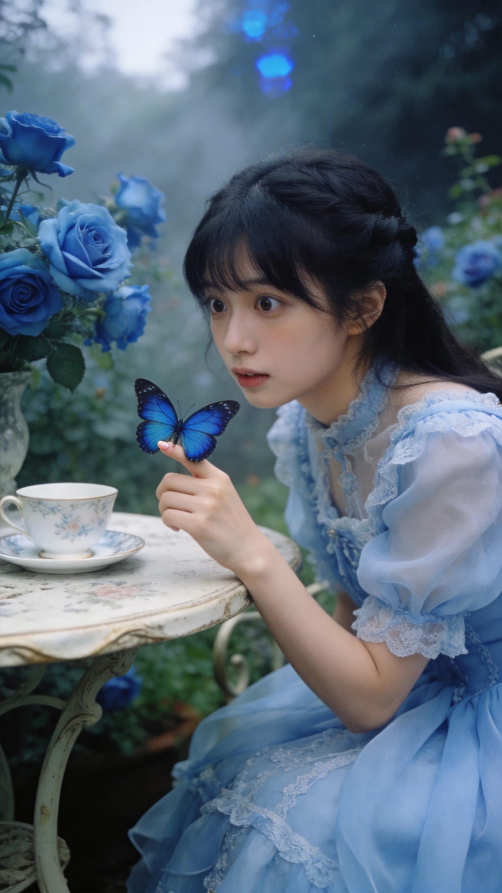 A Blue Garden That Shouldn’t Exist