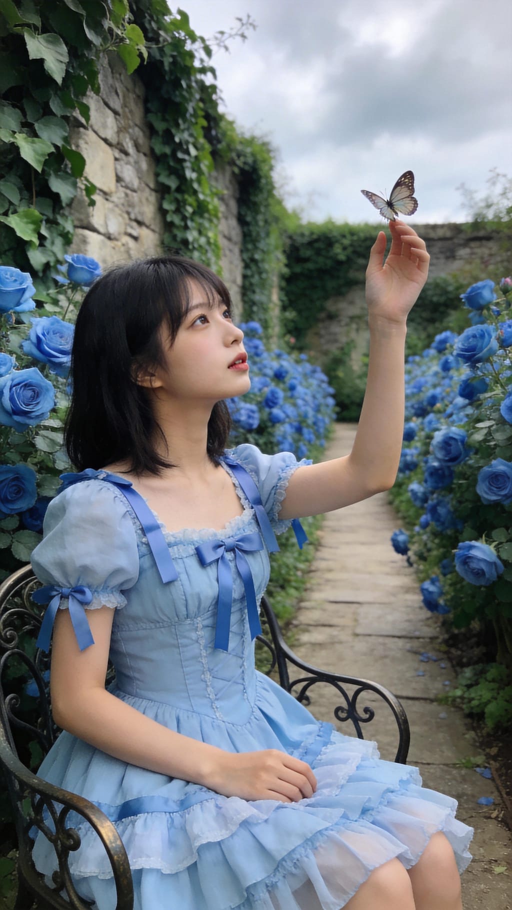 A Blue Garden That Shouldn’t Exist