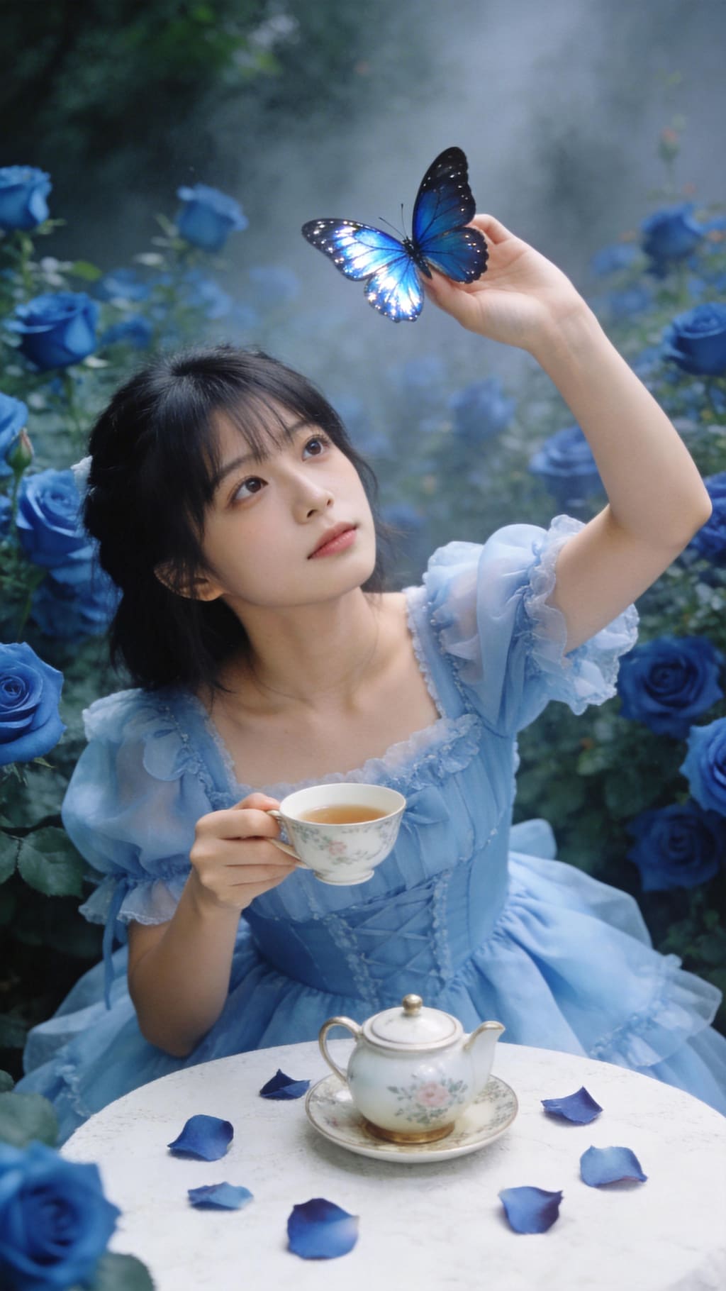 A Blue Garden That Shouldn’t Exist