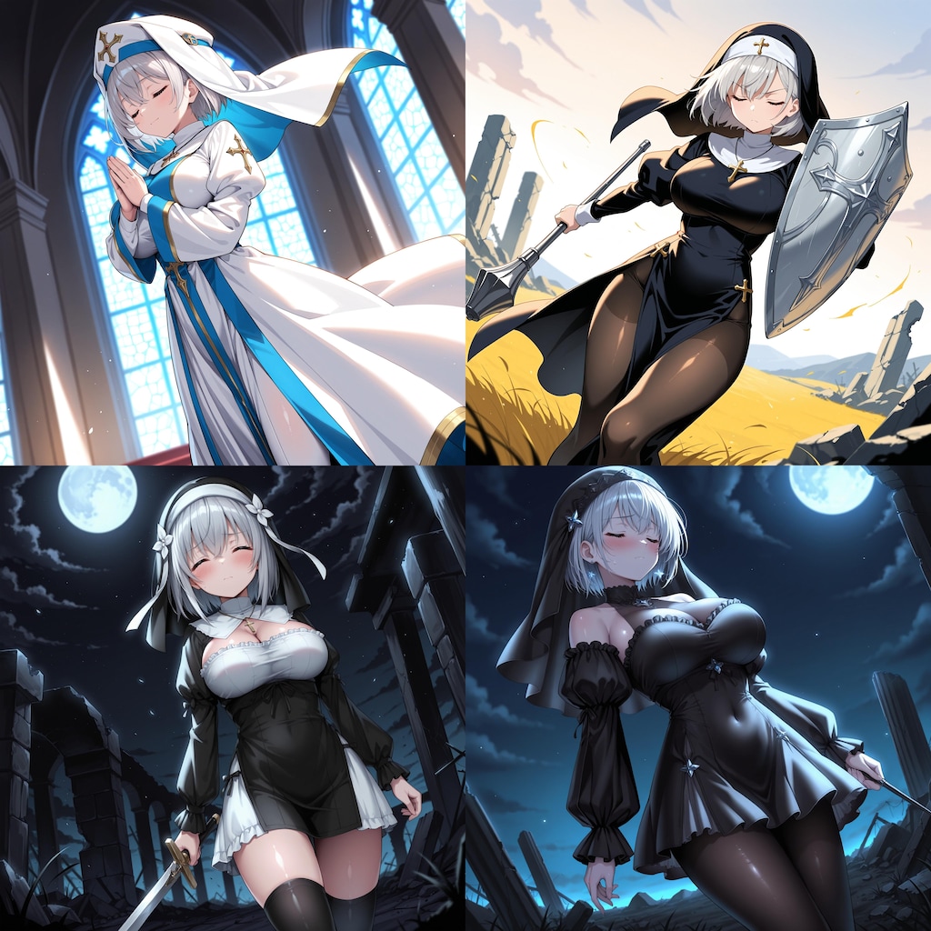 聖職者さん・教会の服いろいろ