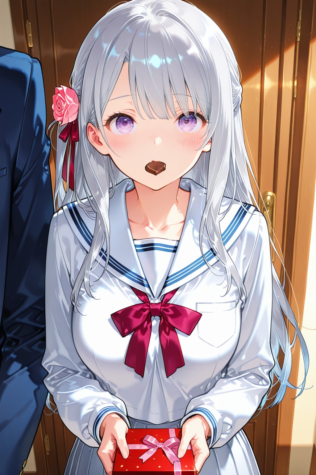 い、一応「本命」だから…