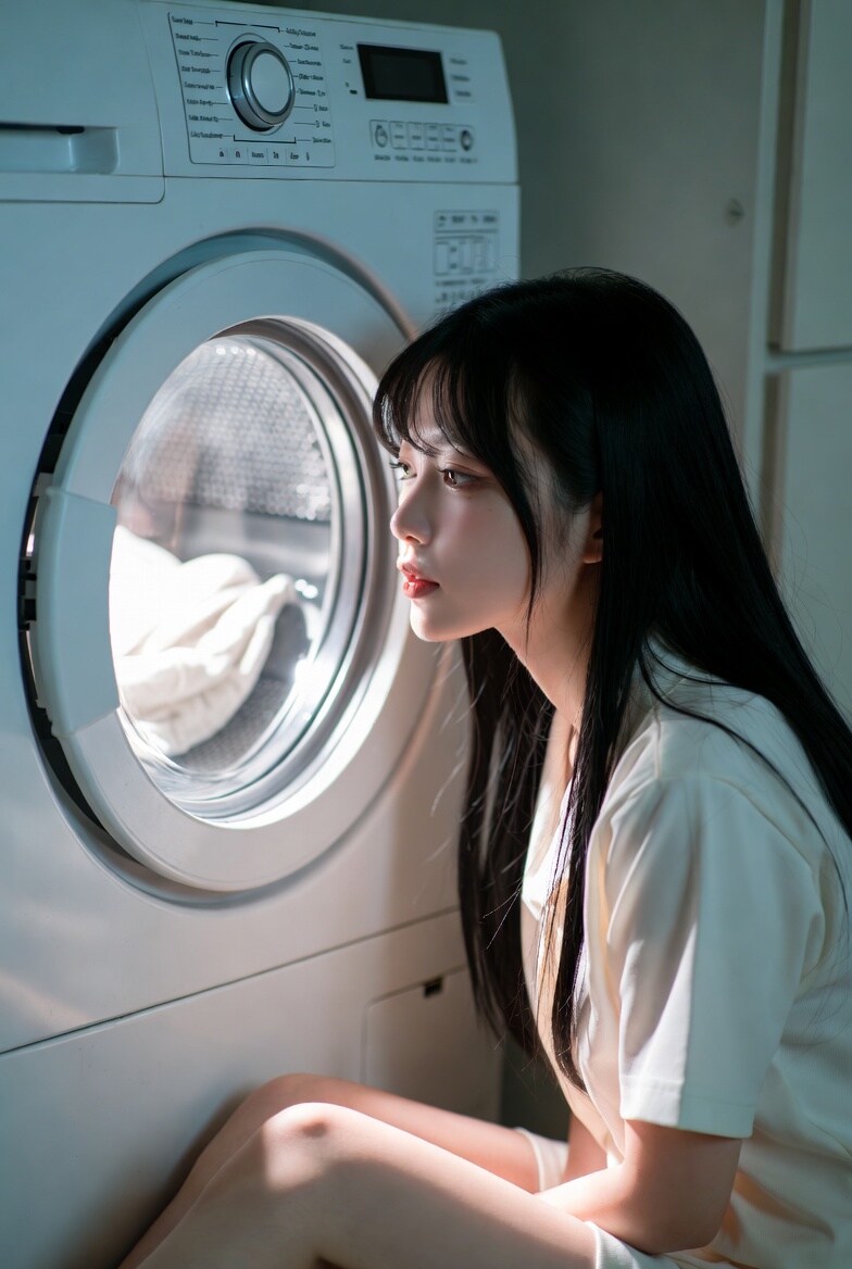 ドラム式洗濯機 | の人気AIイラスト・グラビア