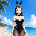 青バニーは仲間をよんだ 7枚目