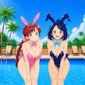 青バニーは仲間をよんだ 3枚目