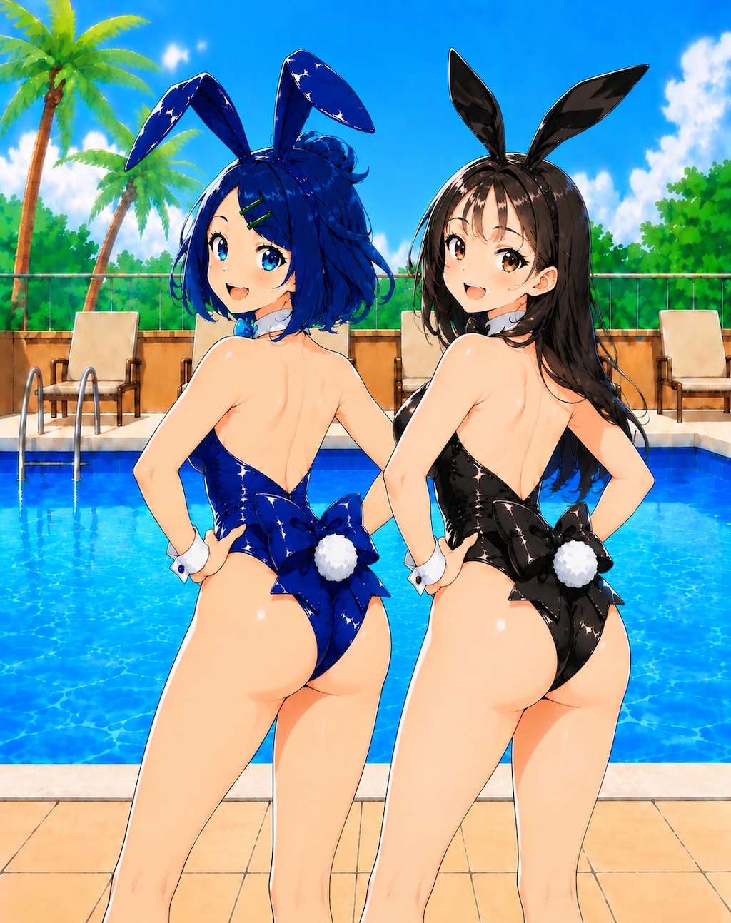 青バニーは仲間をよんだ
