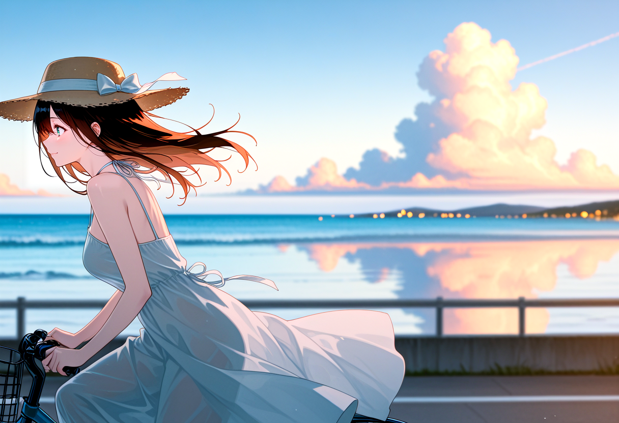 夏の終わり | の人気AIイラスト・グラビア