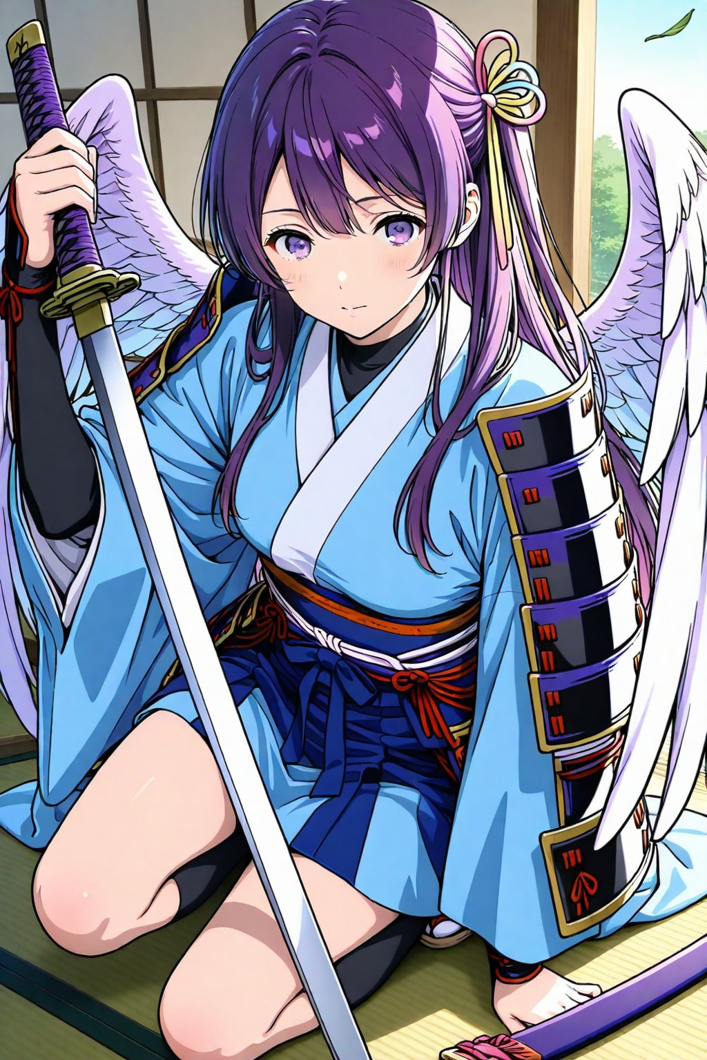 剣聖姫ツル(ファンアート)