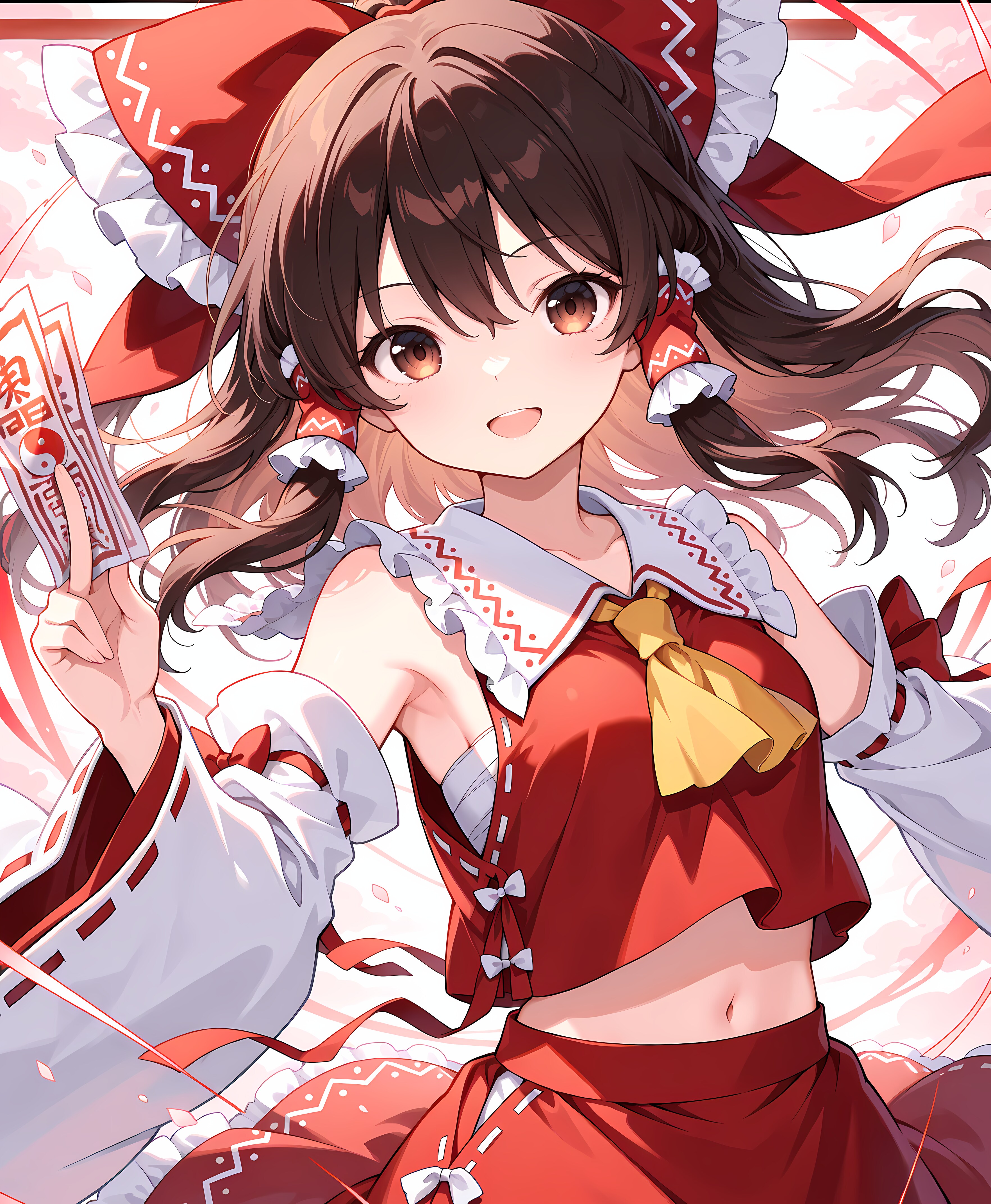 博麗霊夢 | の人気AIイラスト・グラビア