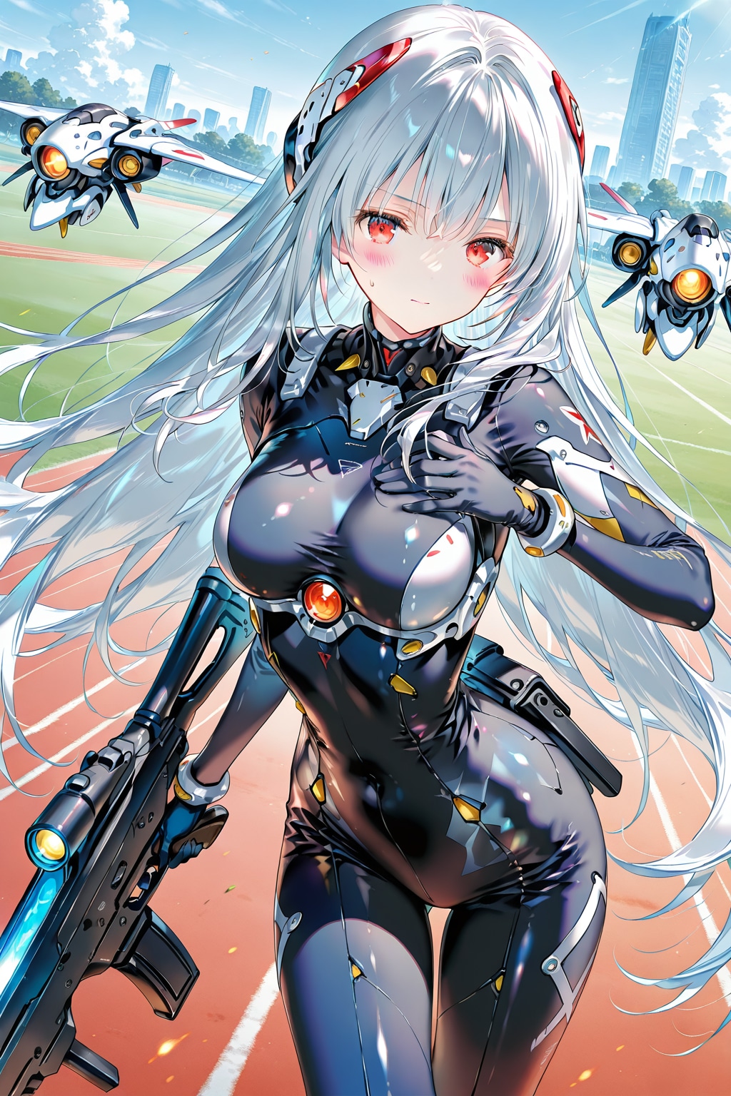 メカ娘の運動会