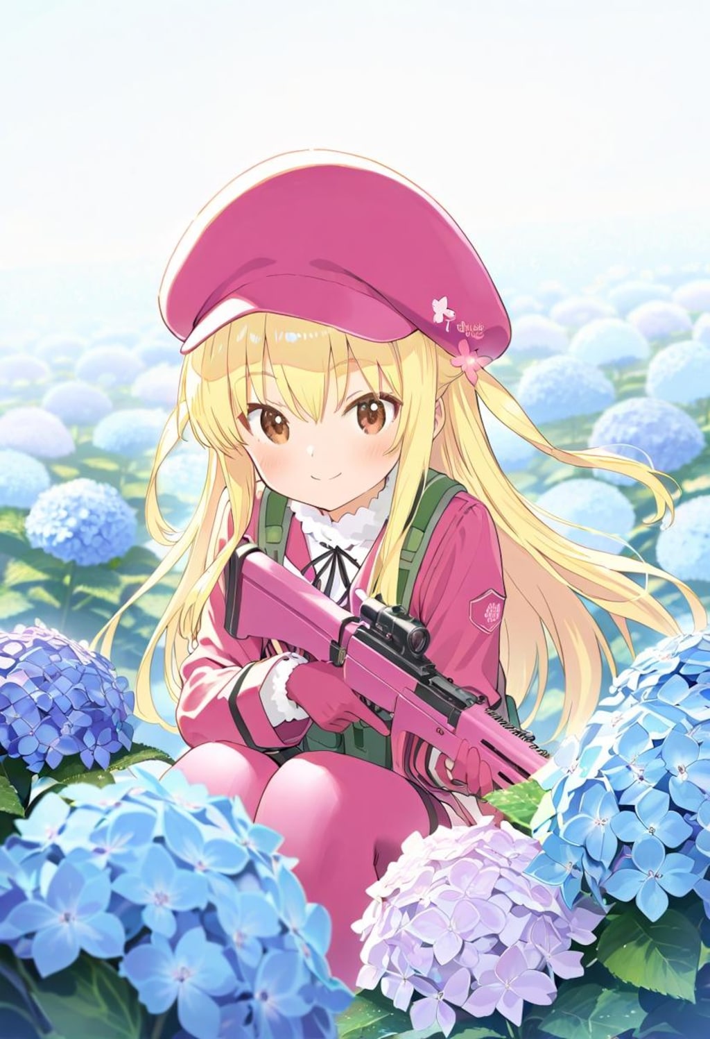 紫陽花（金髮娘）