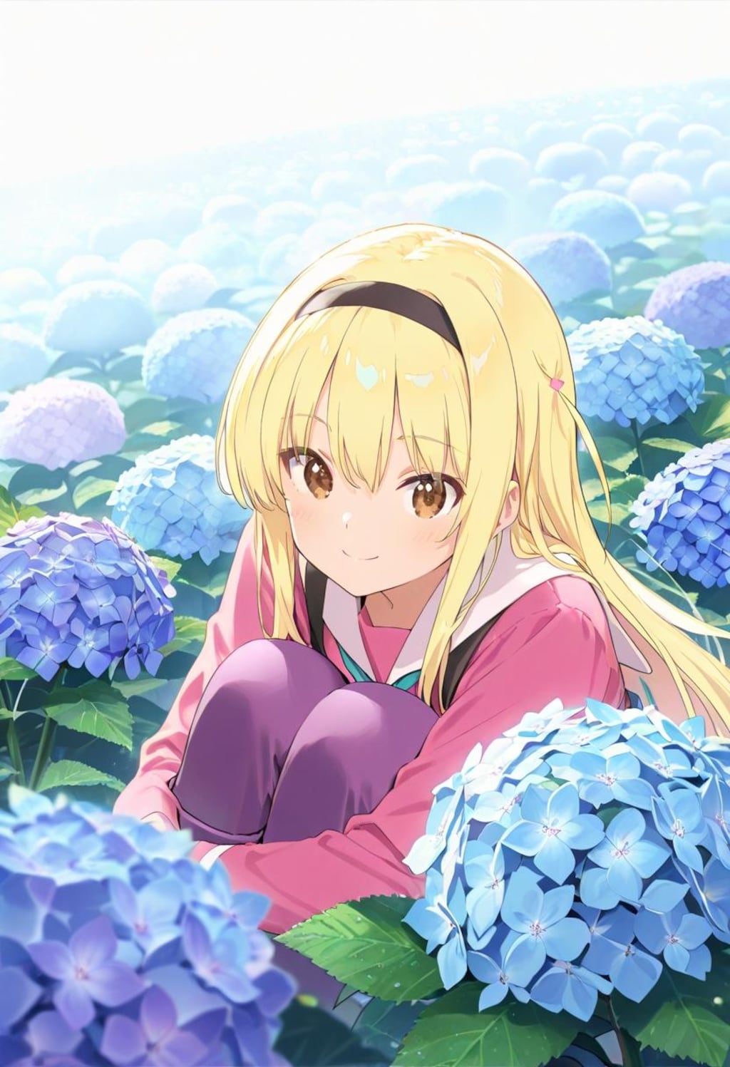 紫陽花（金髮娘）