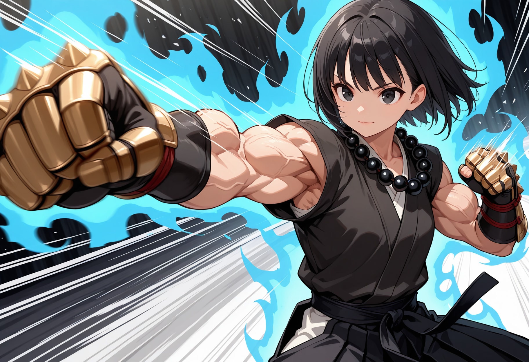 武を極めしいつもの僧侶さんの拳 | の人気AIイラスト・グラビア