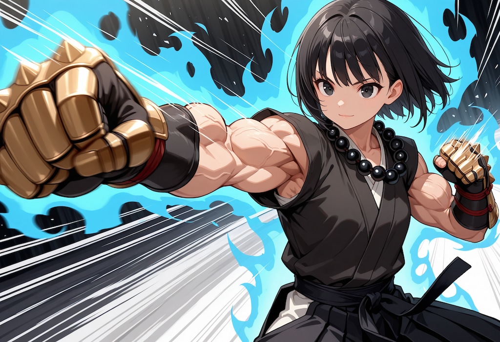 武を極めしいつもの僧侶さんの拳