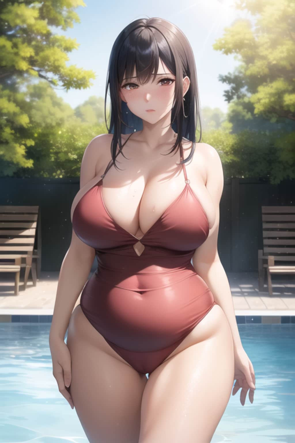 水着少年熟女化