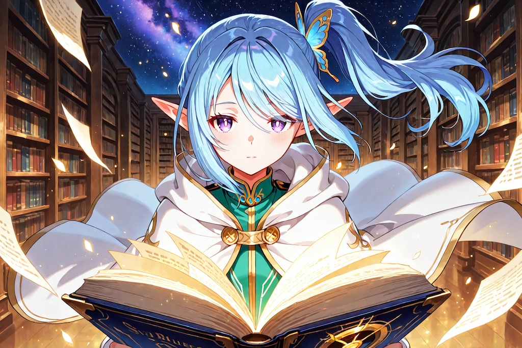 「星明かりの司書」Lutica