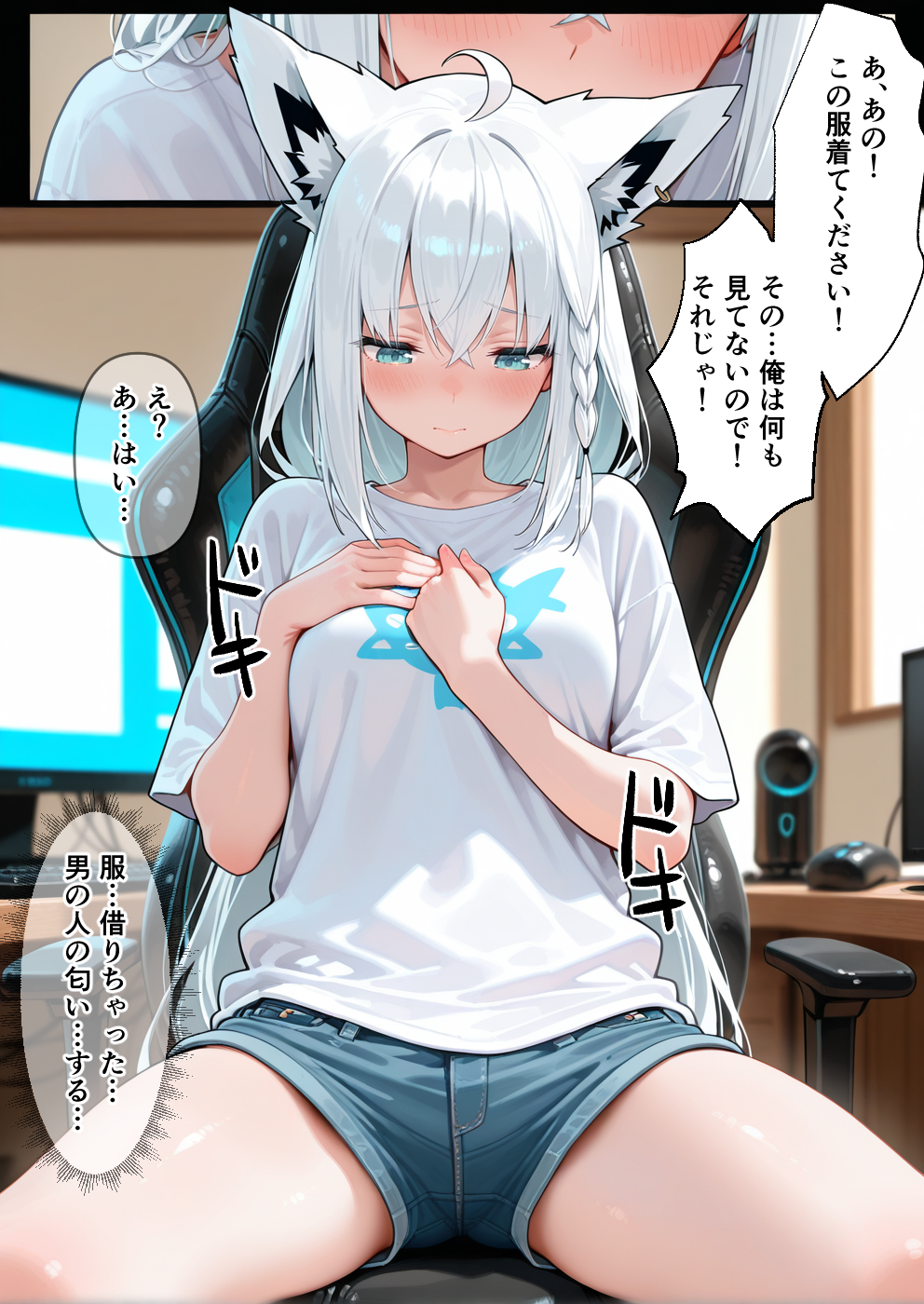 白上フブキ#3 男の人の匂いがする
