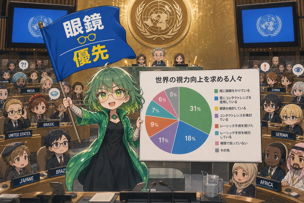 （再投稿）眼鏡を検討……