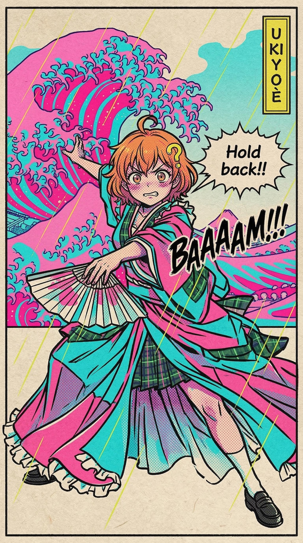 浮世絵・屏風絵風