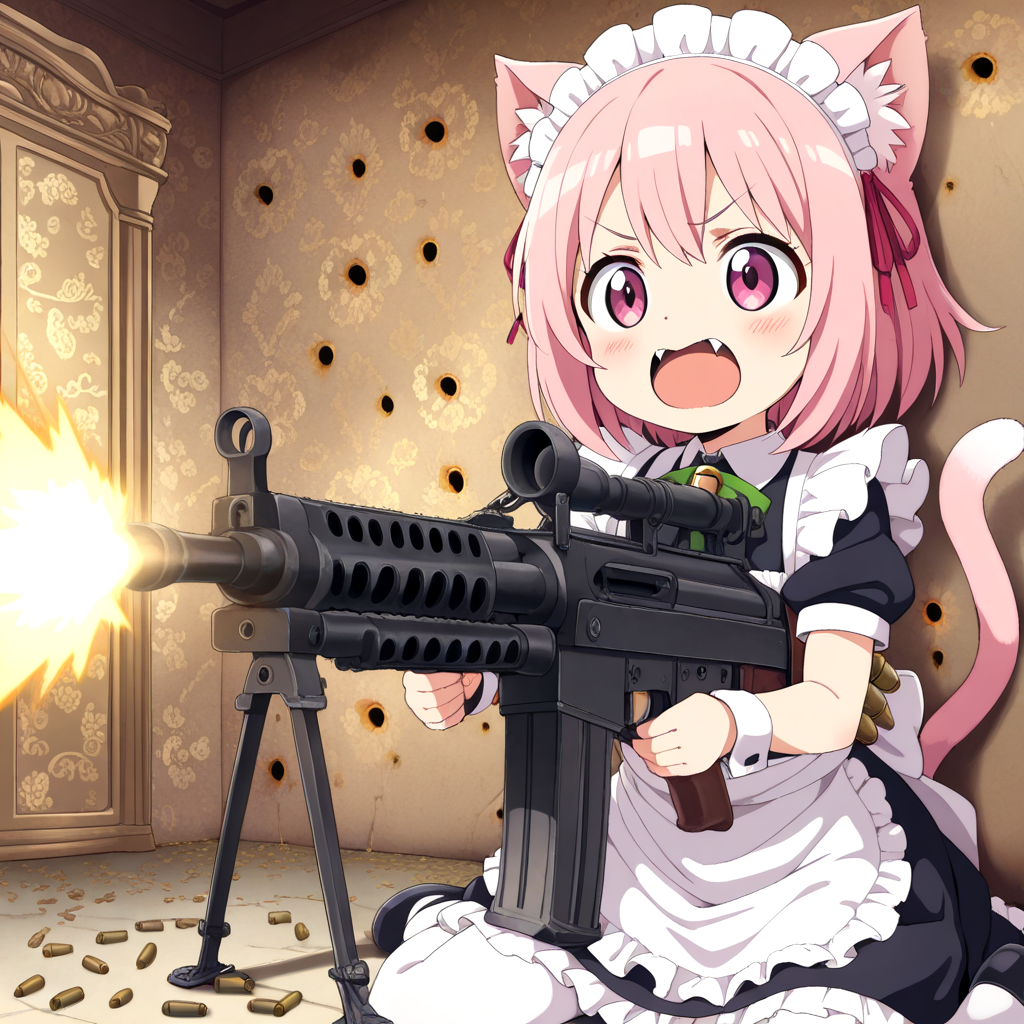 ねずみ駆除もメイドの大切にゃお仕事にゃのです！！