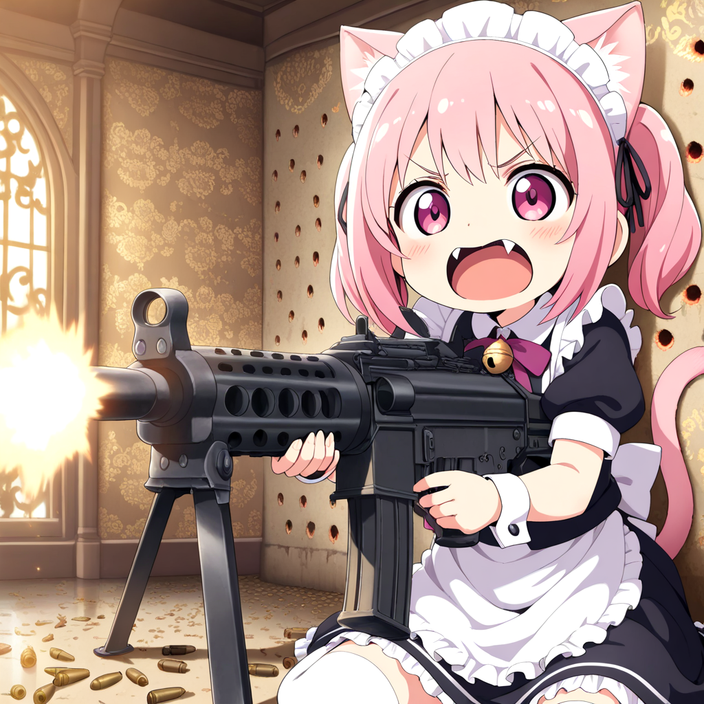 ねずみ駆除もメイドの大切にゃお仕事にゃのです！！