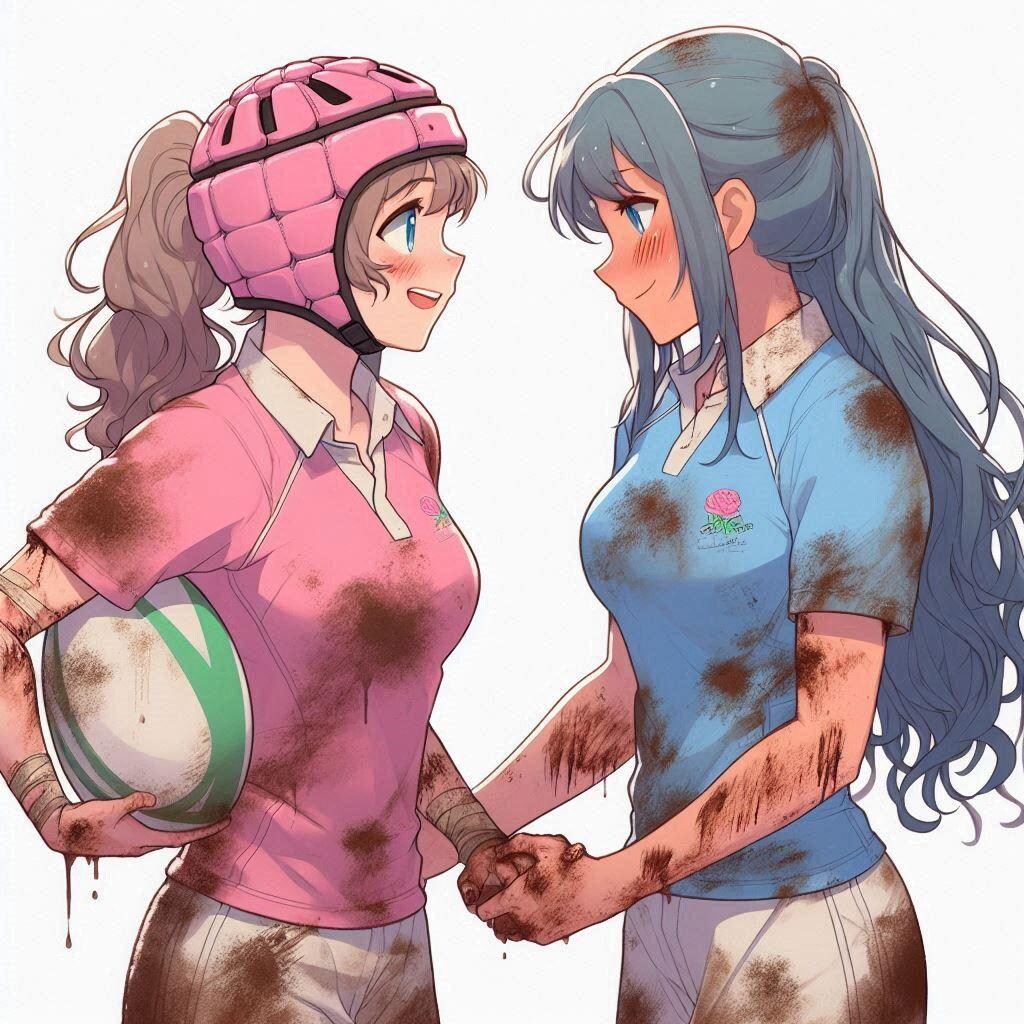 🏉泥まみれの女子ラグビー 134