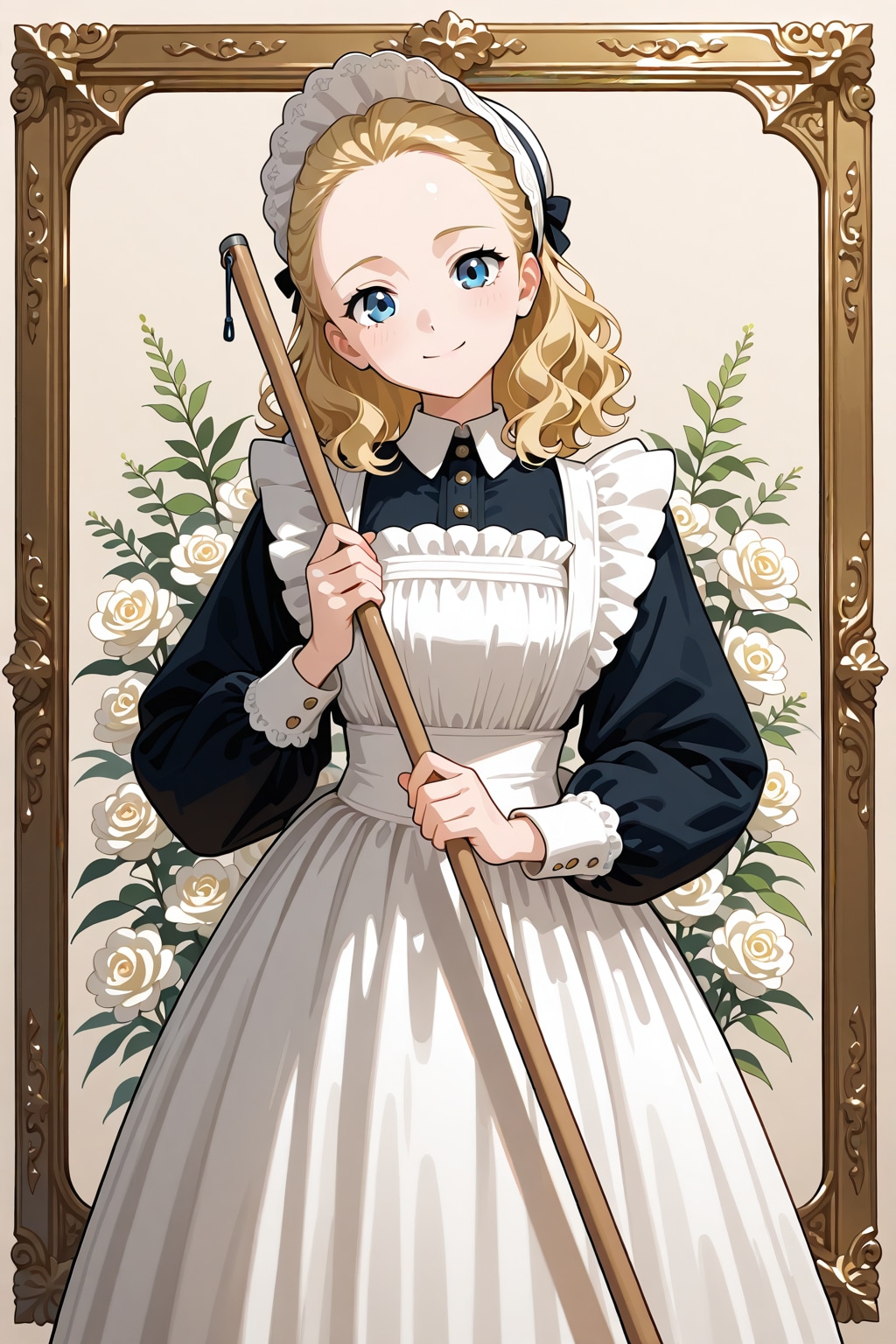 メイドさん７４（リサ） | の人気AIイラスト・グラビア